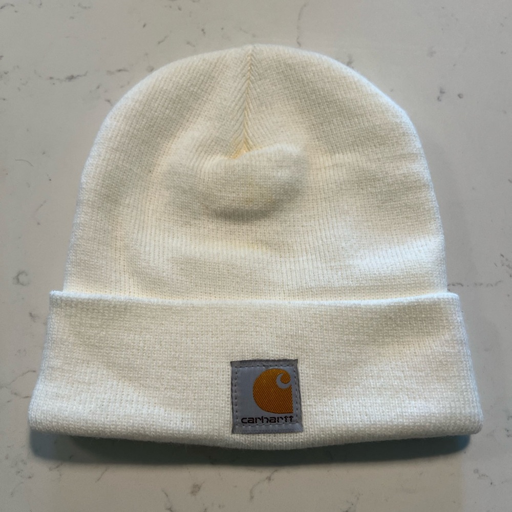 Carhartt Cream Knit Beanie